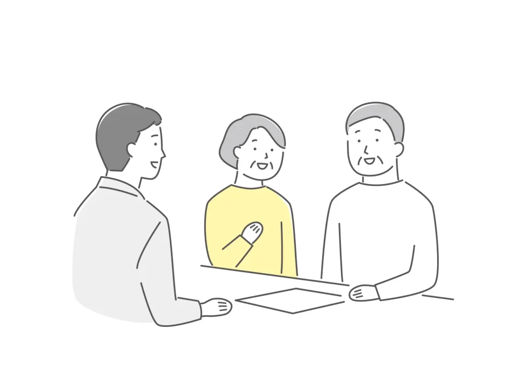 ご本人およびご家族様との面談